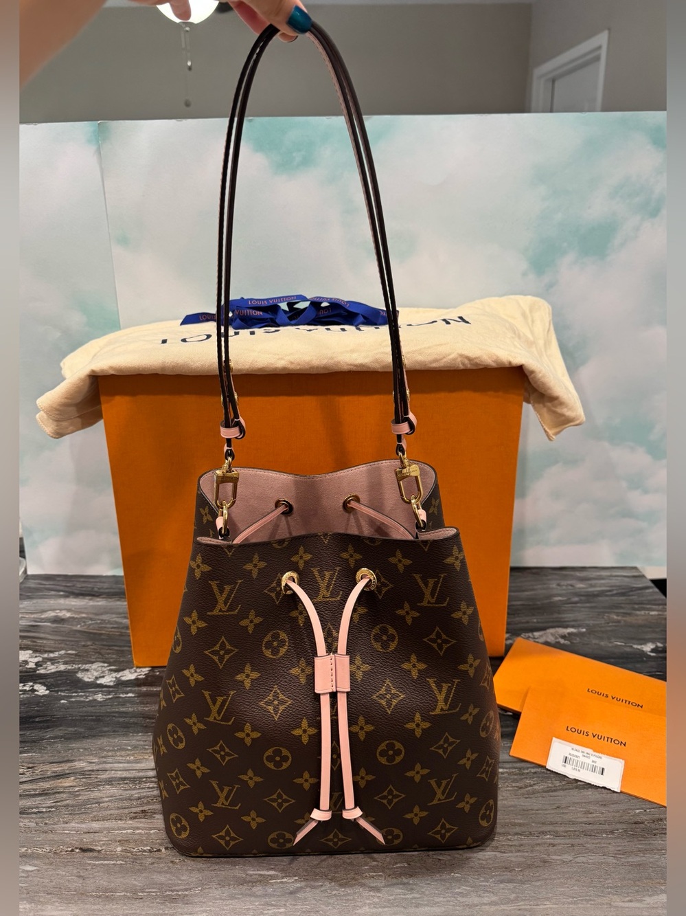 Louis Vuitton Monogram NeoNoe Rose Poudre